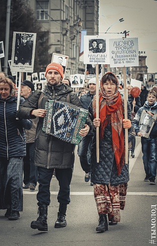 Бессмертный полк в Новосибирске