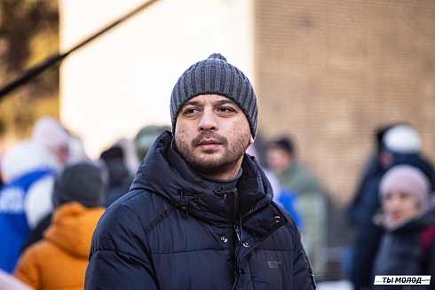 Возложение цветов в честь Дня Защитника Отечества 2025