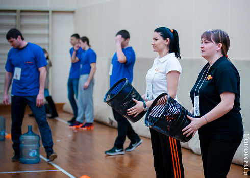 Зимняя спартакиада среди молодёжных центров по офисным видам спорта