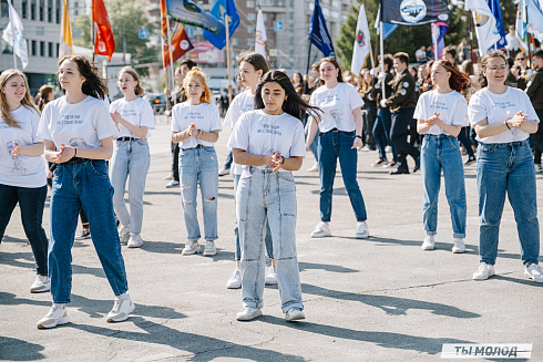 Торжественная линейка открытия Третьего Трудового Семестра для Студенческих отрядов НРО.