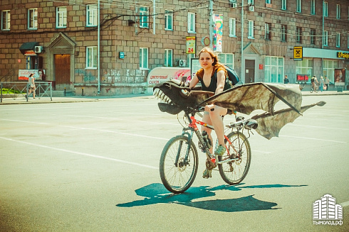 Велокарнавал в день города