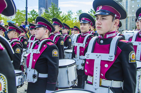 День Рождения Сибирского кадетского корпуса в Новосибирске 