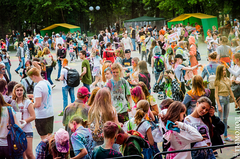 Фестиваль красок Happy fest