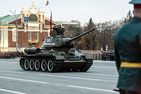 В память о героях Великой Отечественной войны 
