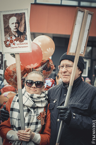 Бессмертный полк в Новосибирске