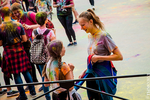 Фестиваль красок Happy fest