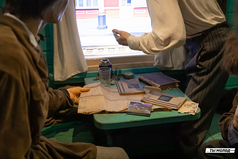 "Поезд Победы": Иммерсивная инсталяция 