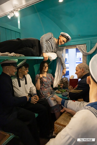 "Поезд Победы": Иммерсивная инсталяция 