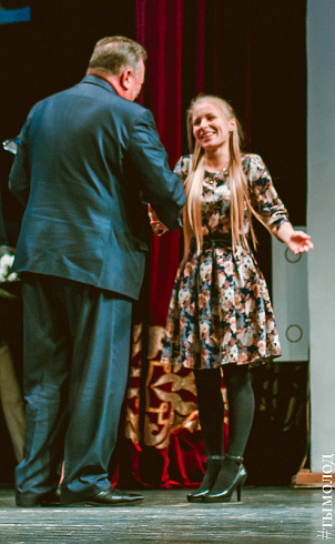 Вручение свидетельств и присвоение званий "Стипендиат мэрии Новосибирска"