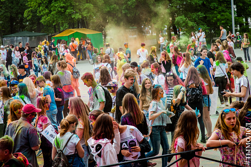 Фестиваль красок Happy fest