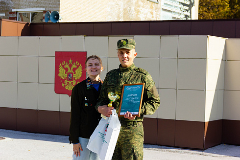 Военно-патриотическая игра "Зарница" НРО МООО РСО 