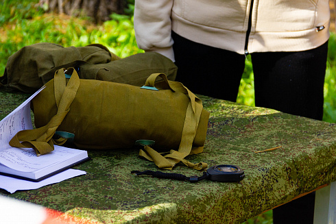 Военно-патриотическая игра "Зарница" НРО МООО РСО 