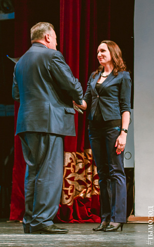 Вручение свидетельств и присвоение званий "Стипендиат мэрии Новосибирска"