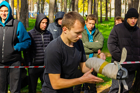 Военно-патриотическая игра "Зарница" НРО МООО РСО 