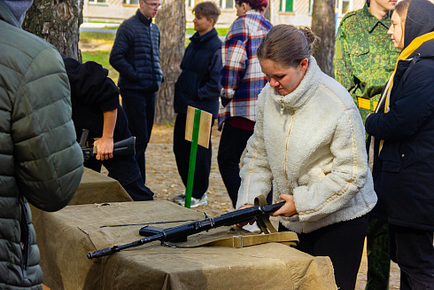 Военно-патриотическая игра "Зарница" НРО МООО РСО 