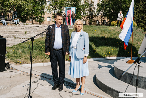 Торжественная линейка открытия Третьего Трудового Семестра для Студенческих отрядов НРО.