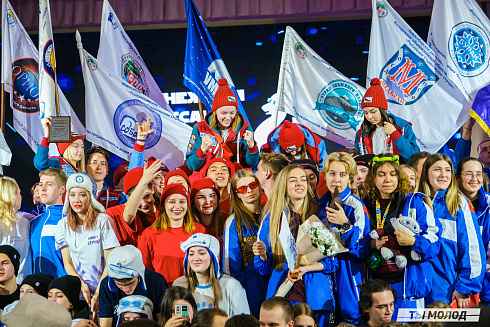 Торжественное закрытие Всероссийской патриотической акции "Снежный десант" 