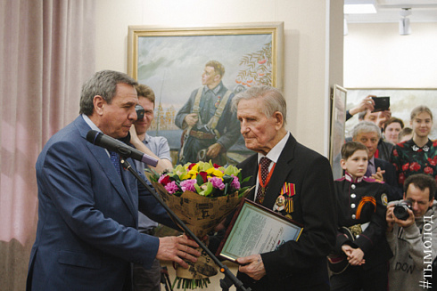 Открытие диорамы «Сибирская Добровольческая»