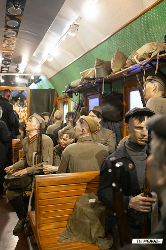 "Поезд Победы": Иммерсивная инсталяция 