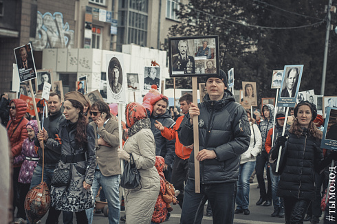 Бессмертный полк в Новосибирске
