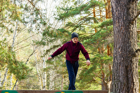 Военно-патриотическая игра "Зарница" НРО МООО РСО 