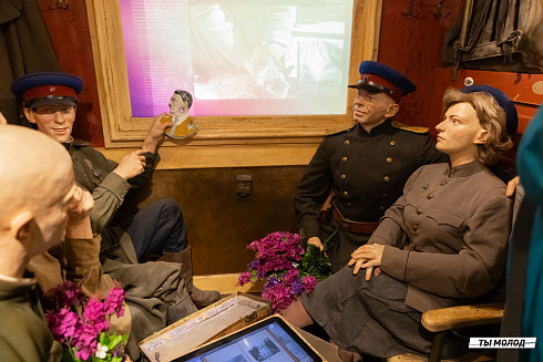 "Поезд Победы": Иммерсивная инсталяция 