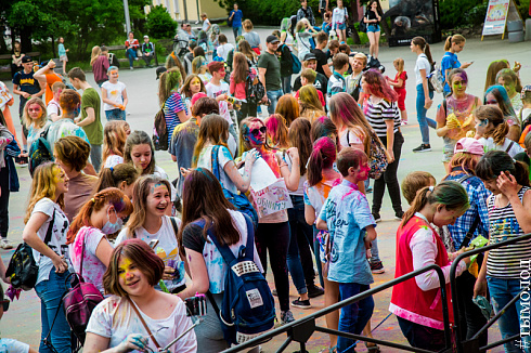 Фестиваль красок Happy fest