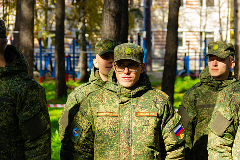 Военно-патриотическая игра "Зарница" НРО МООО РСО 