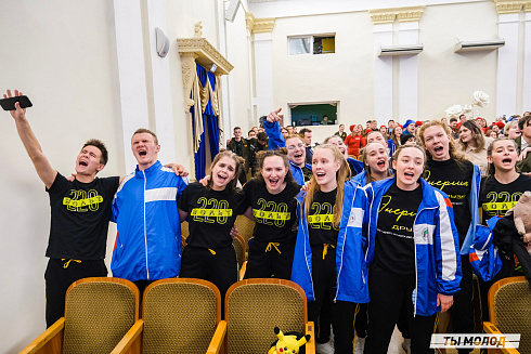 Торжественное закрытие Всероссийской патриотической акции "Снежный десант" 