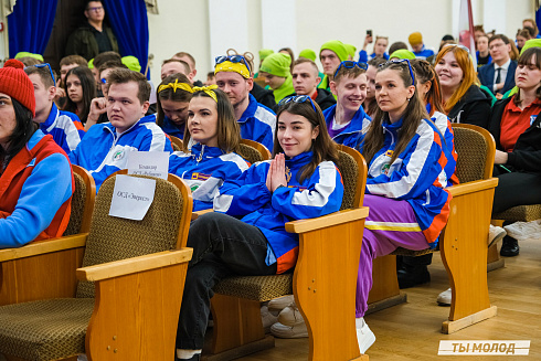 Торжественное закрытие Всероссийской патриотической акции "Снежный десант" 