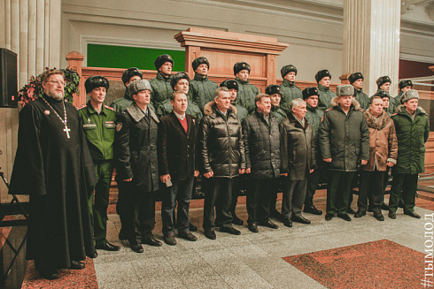 15 призывников из Новосибирской области отправились служить в Президентский полк