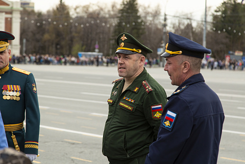 В память о героях Великой Отечественной войны 