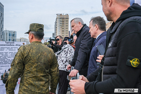 Передвижная выставка трофейной техники НАТО «Сила V Правде – Гордость и Победа»