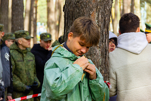 Военно-патриотическая игра "Зарница" НРО МООО РСО 