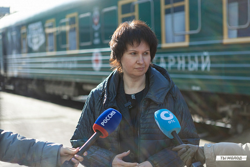 "Поезд Победы": Иммерсивная инсталяция 