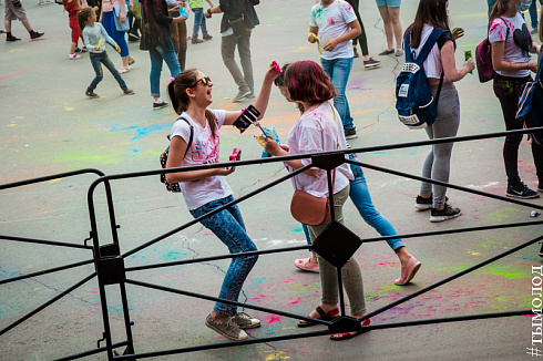 Фестиваль красок Happy fest