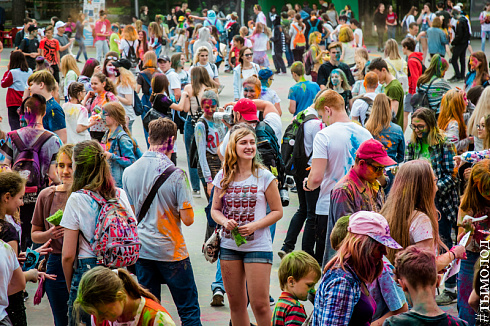 Фестиваль красок Happy fest