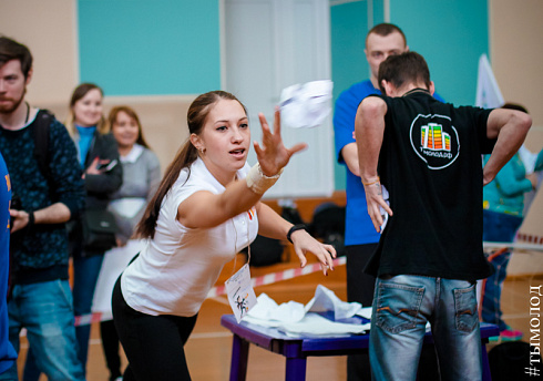 Зимняя спартакиада среди молодёжных центров по офисным видам спорта