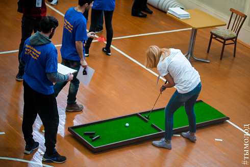 Зимняя спартакиада среди молодёжных центров по офисным видам спорта