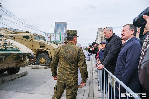 Передвижная выставка трофейной техники НАТО «Сила V Правде – Гордость и Победа»