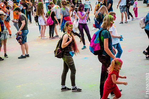 Фестиваль красок Happy fest