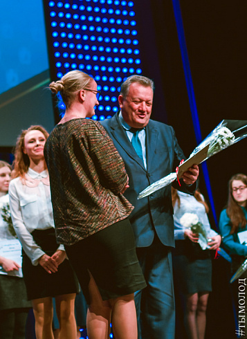 Вручение свидетельств и присвоение званий "Стипендиат мэрии Новосибирска"