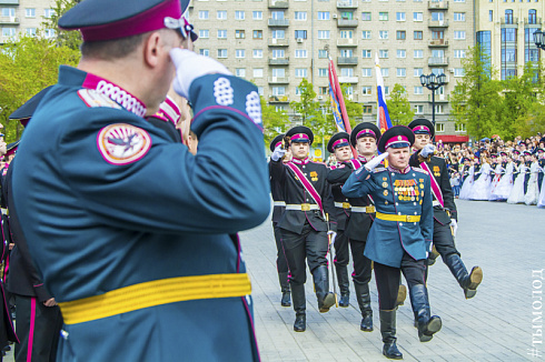 День Рождения Сибирского кадетского корпуса в Новосибирске 