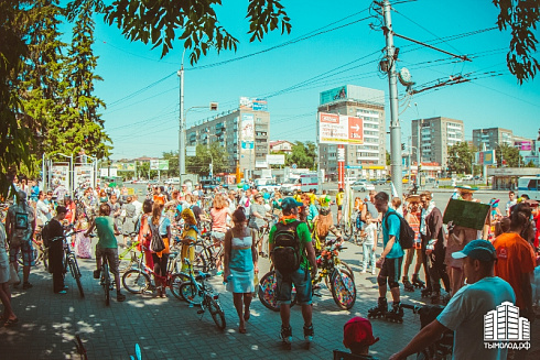 Велокарнавал в день города