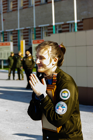 Военно-патриотическая игра "Зарница" НРО МООО РСО 