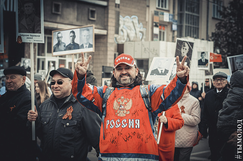 Бессмертный полк в Новосибирске