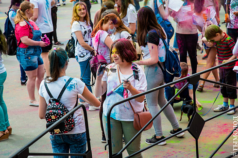 Фестиваль красок Happy fest