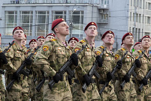 В память о героях Великой Отечественной войны 
