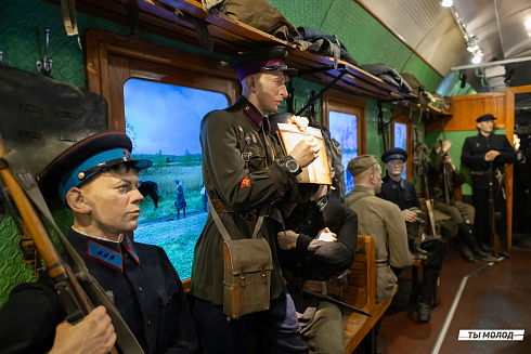 "Поезд Победы": Иммерсивная инсталяция 