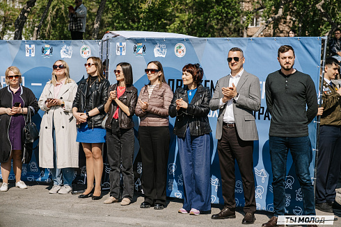 Торжественная линейка открытия Третьего Трудового Семестра для Студенческих отрядов НРО.